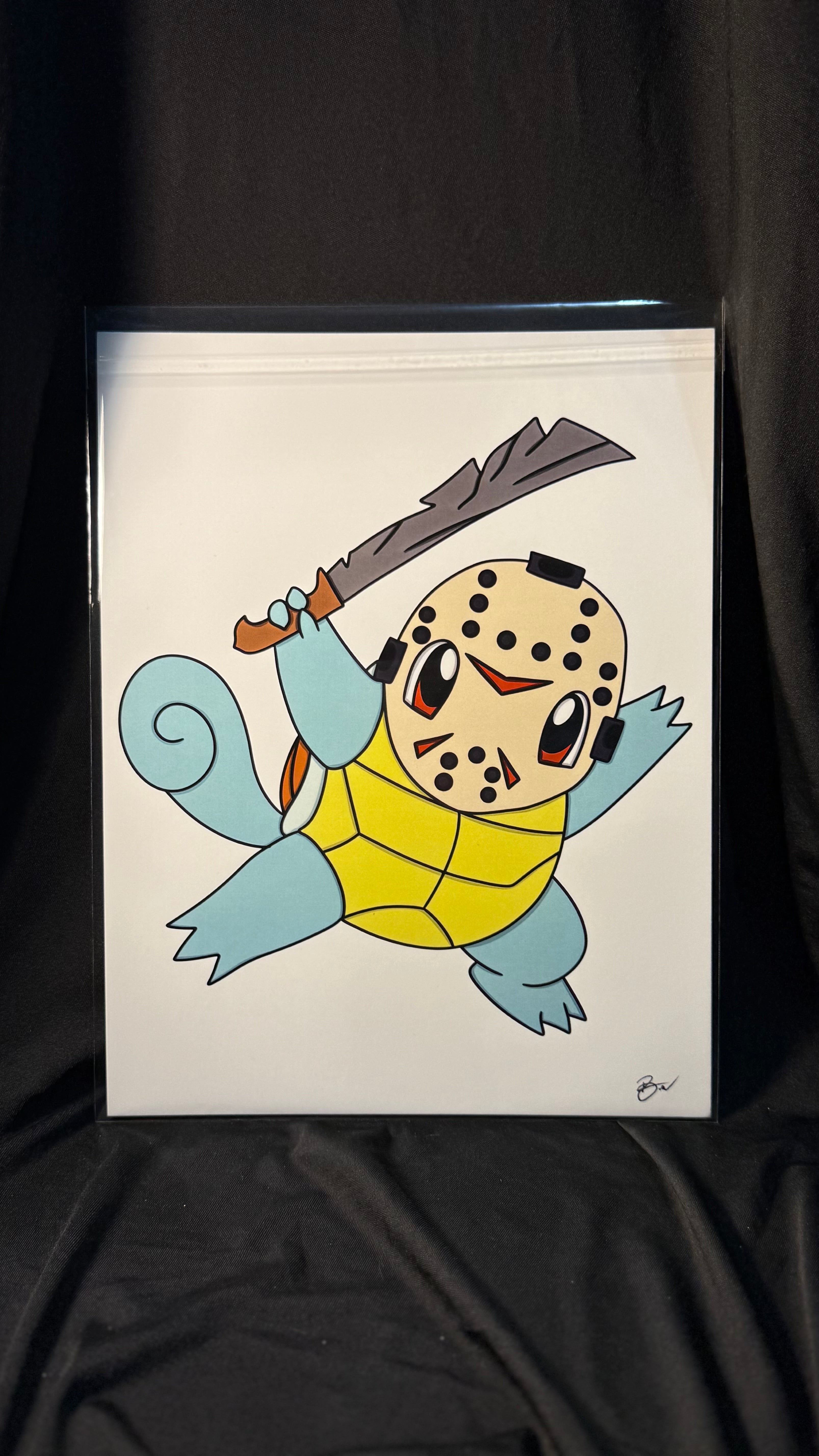 Halloween squirty print