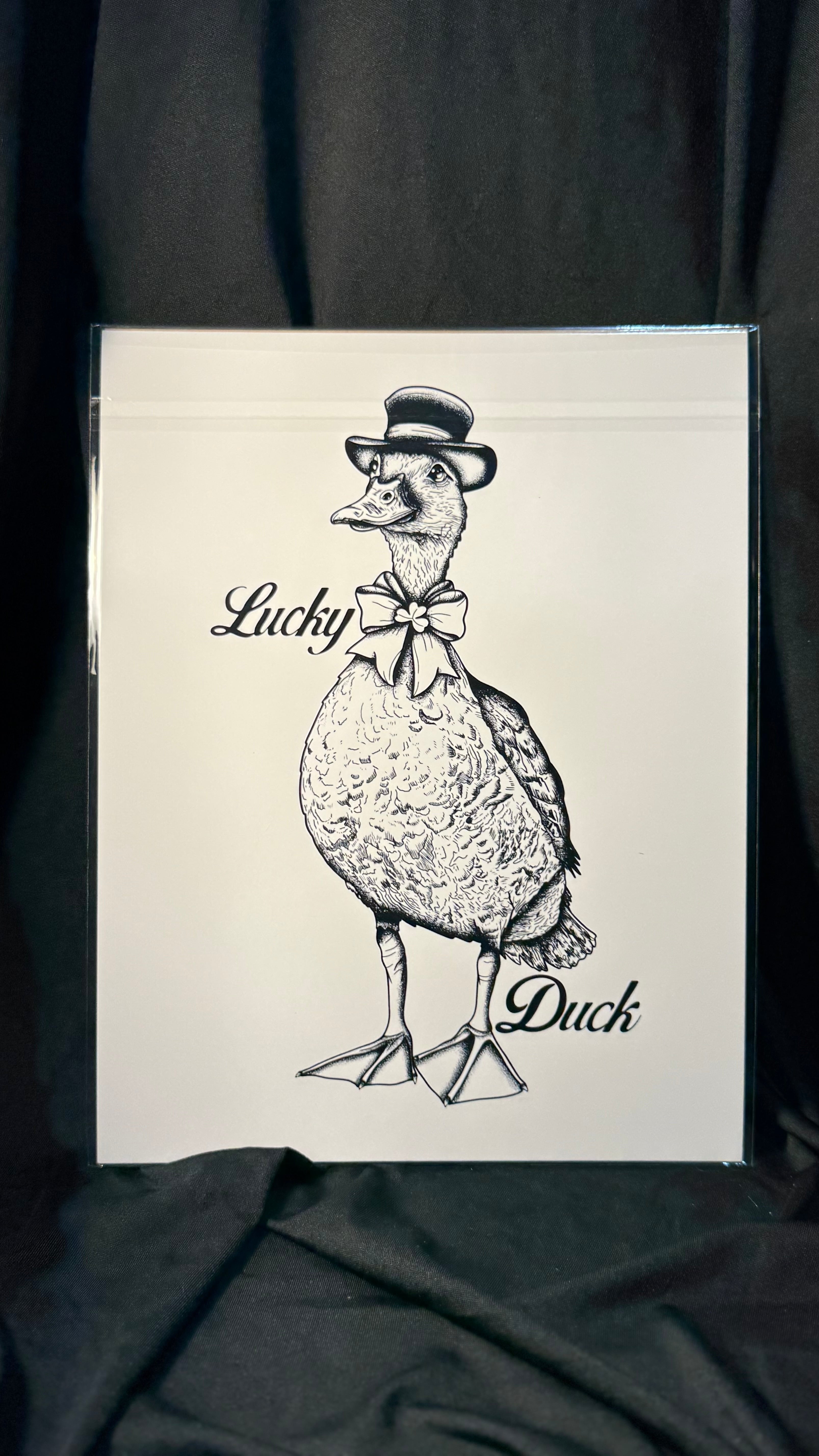 Lucky duck print