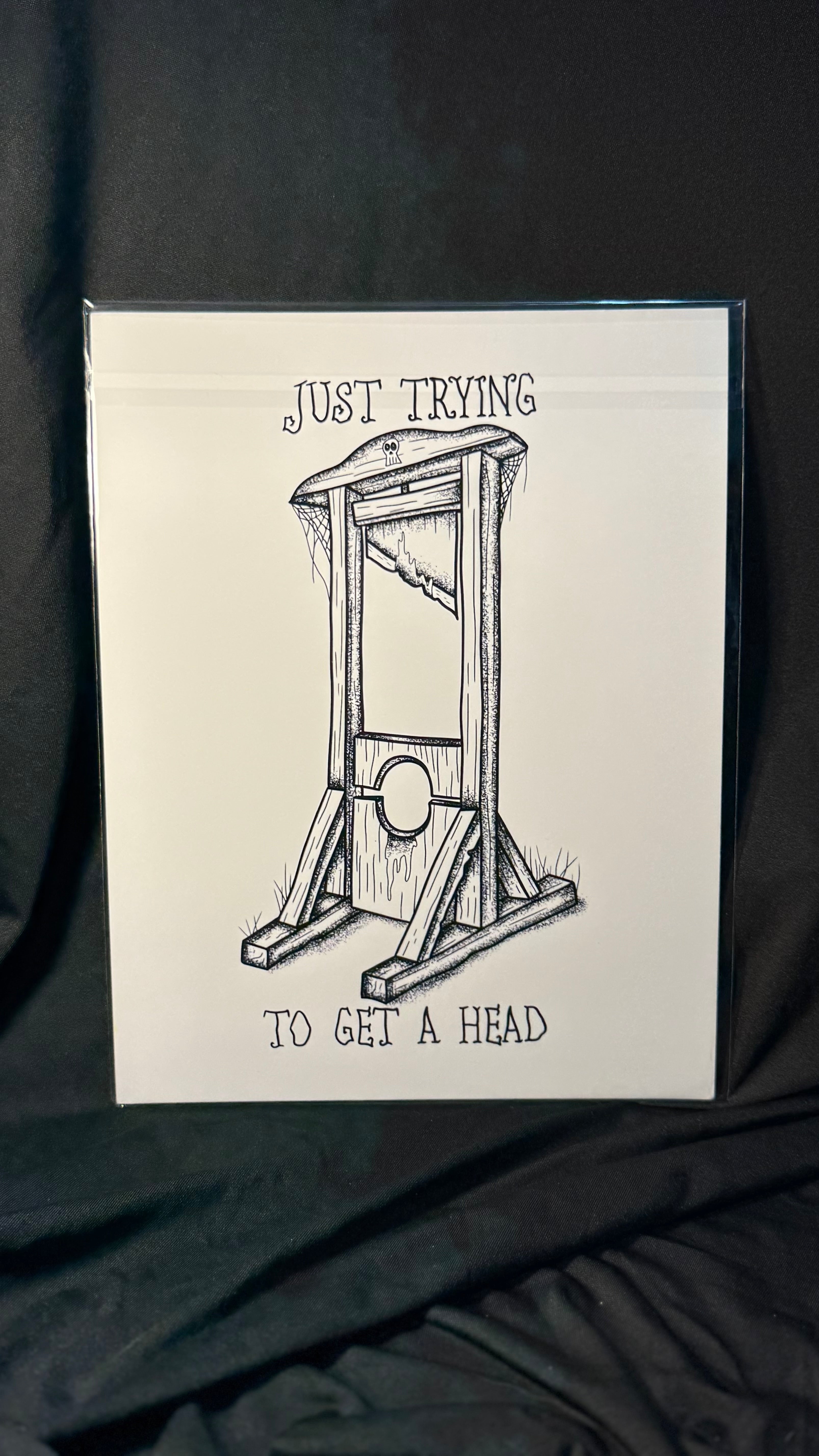 Just tryna get a head print