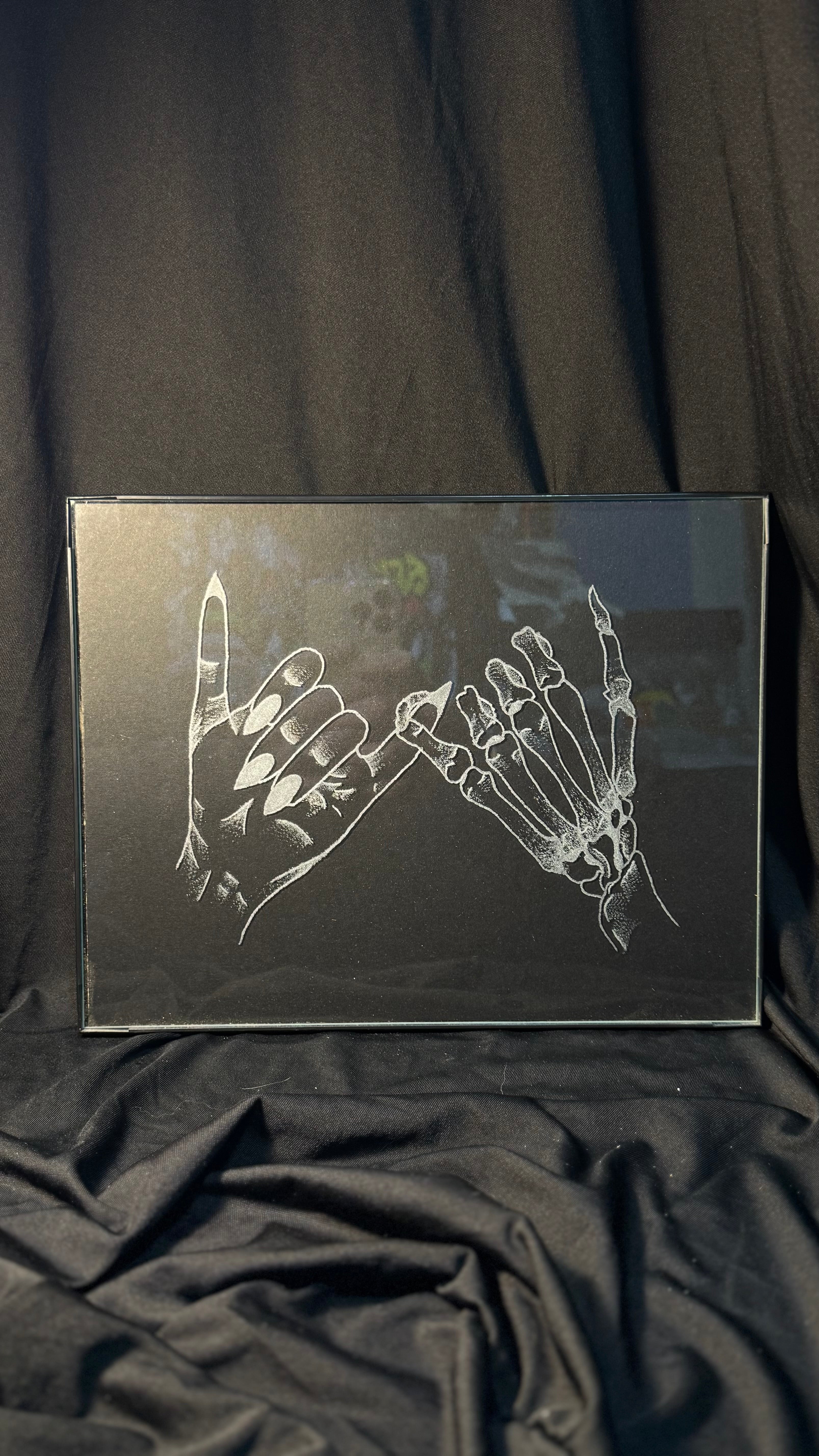 Pinky promise engraving