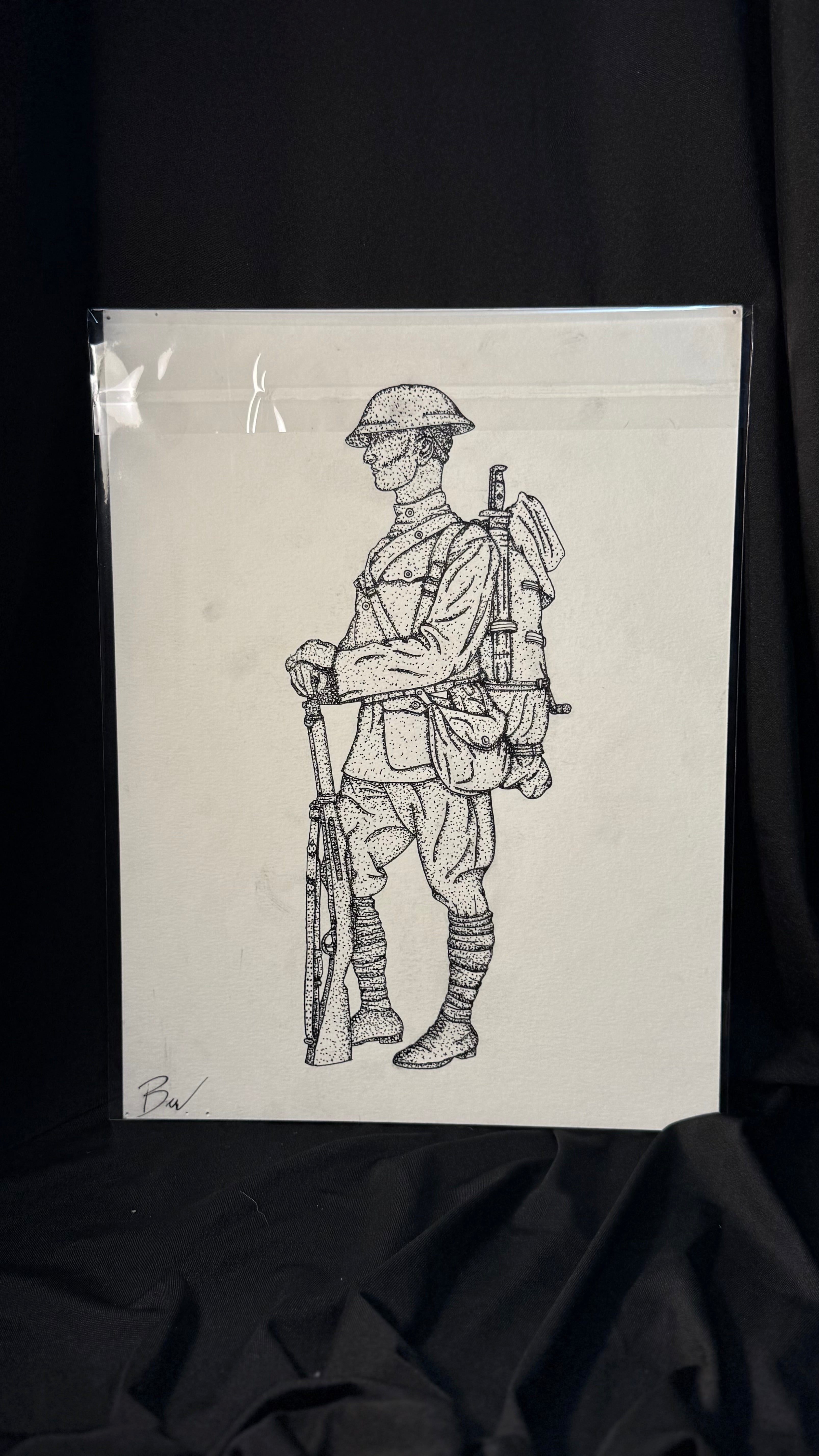WWI soldier