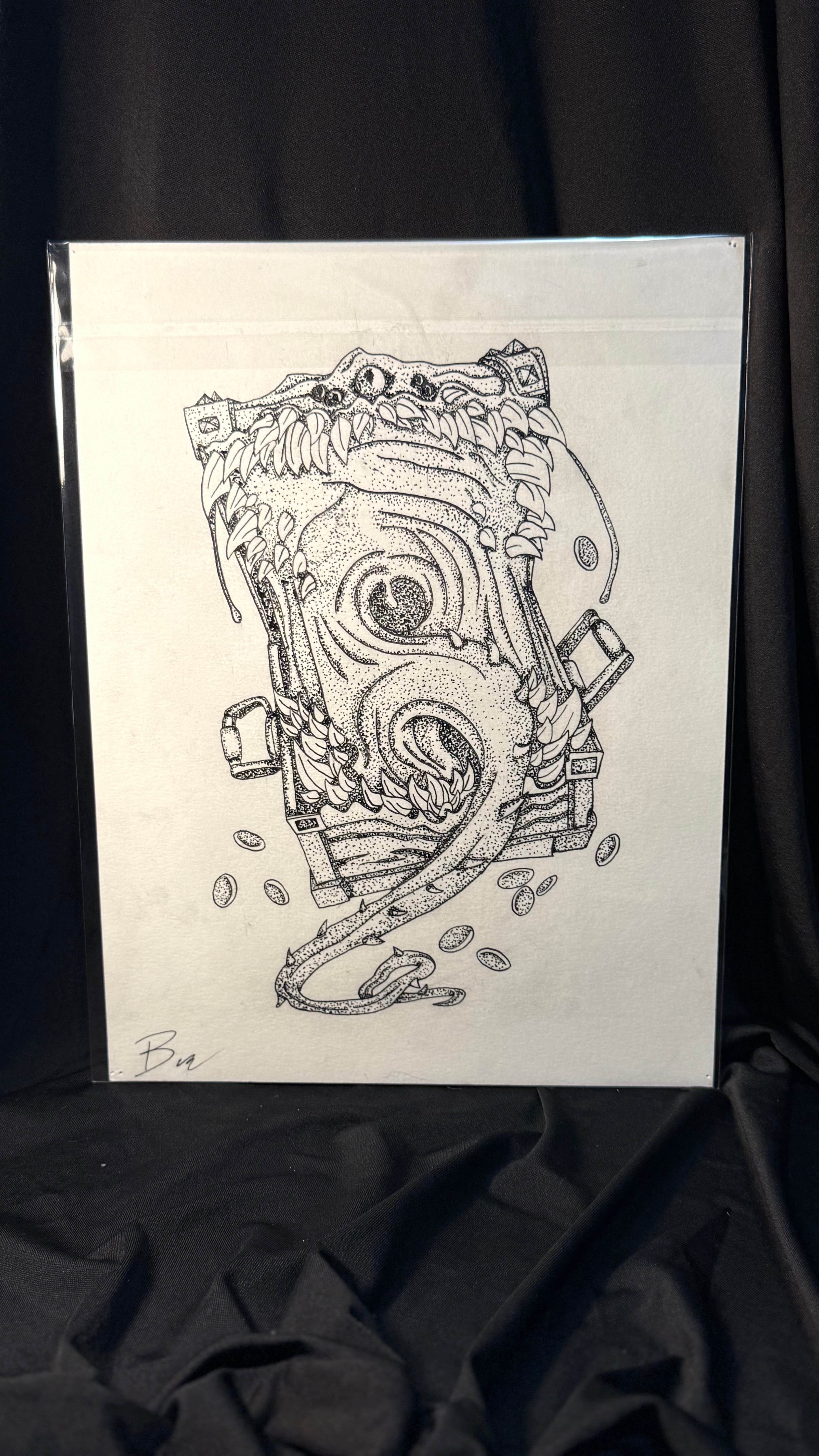 Treasure chest monster!