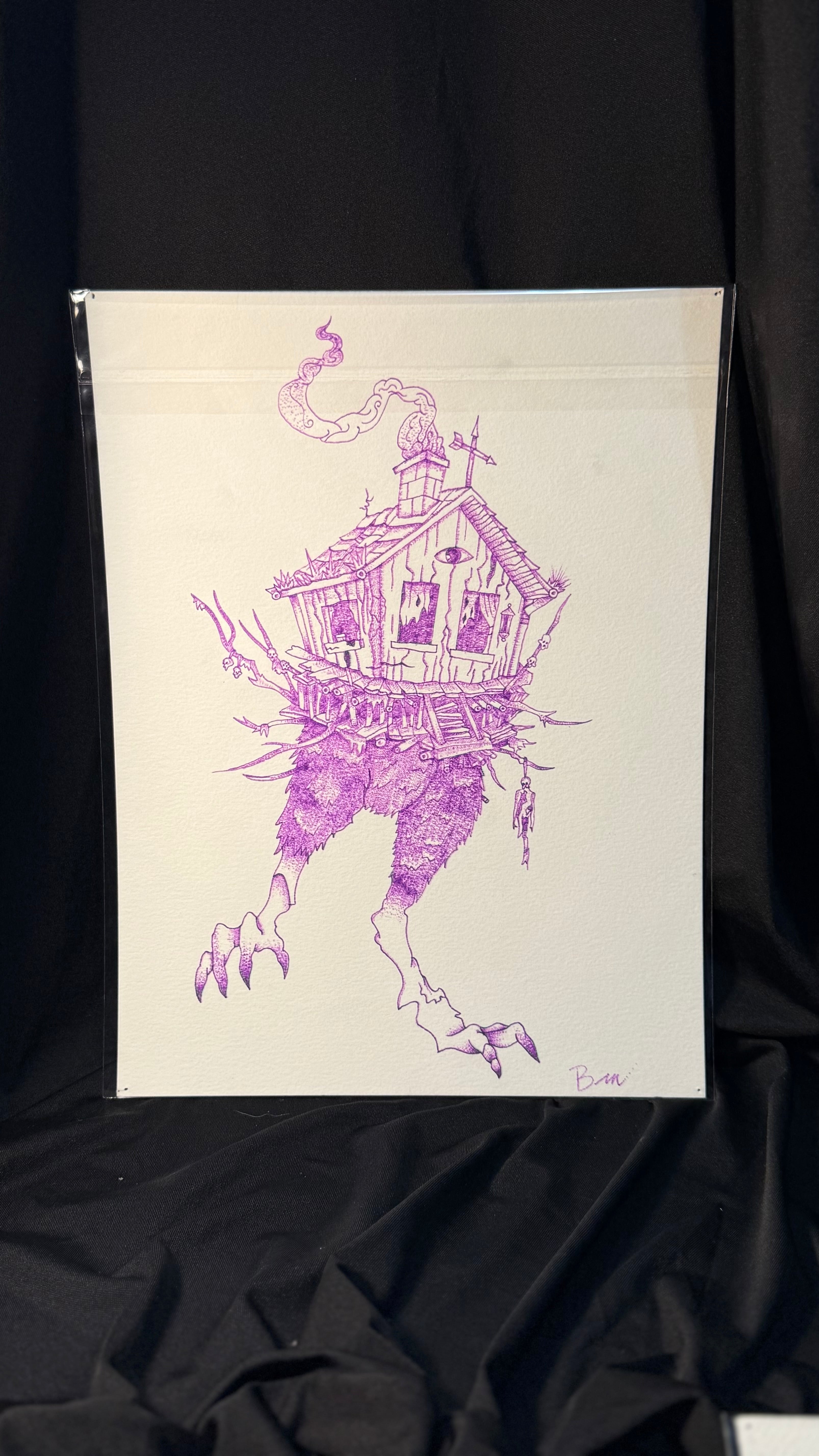 Purple witch house