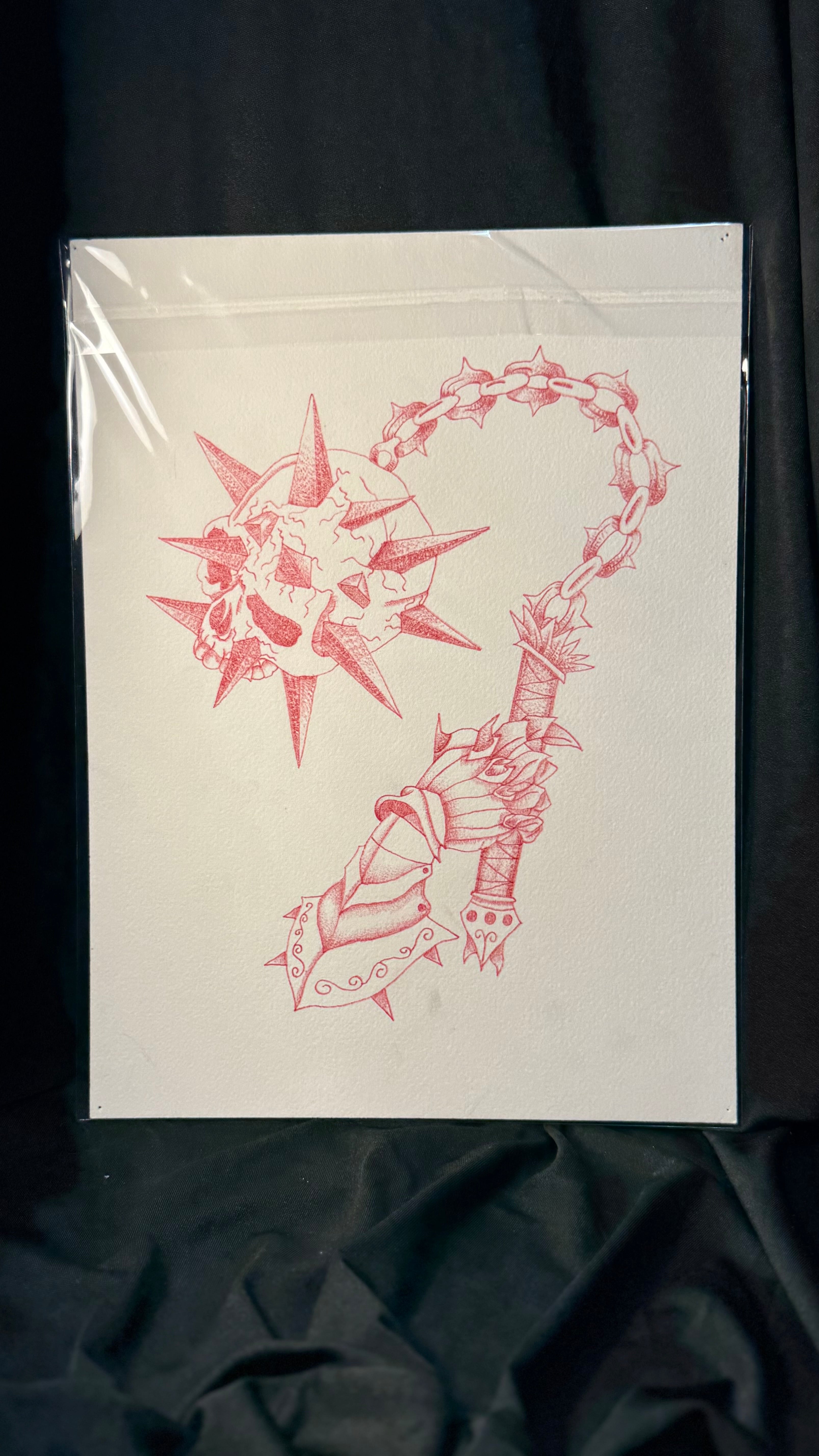 Skull mace